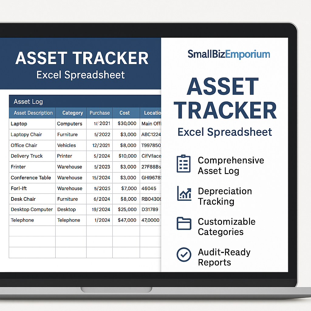 Asset Tracker – Excel Template